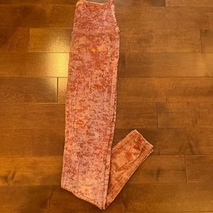 LuLulemon Align Velour High-Rise Leggings